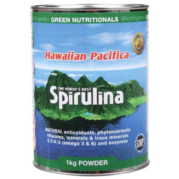 Green Nutritionals Hawaiian Pacifica Spirulina Powder (1kg)