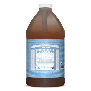 Baby Unscented Organic Pump Soap 1.89L