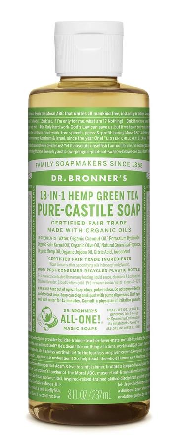 Green Tea Pure Castile Liquid Soap 473mL