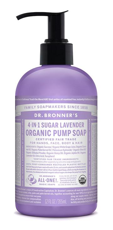 Lavender Organic Pump Soap 710mL