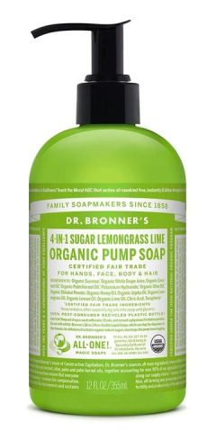 Lemongrass Lime Organic Pump Soap 1.89L
