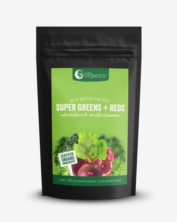 Super Greens + Reds Powder 1kg Vitology